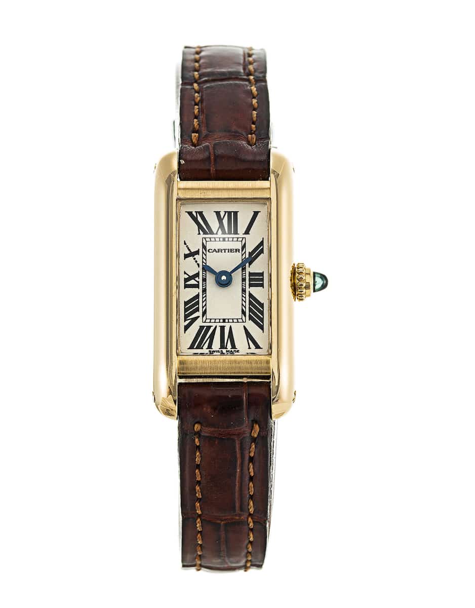 Pre Owned Cartier Tank Allongee W1529956 Watch Watchfinder Co